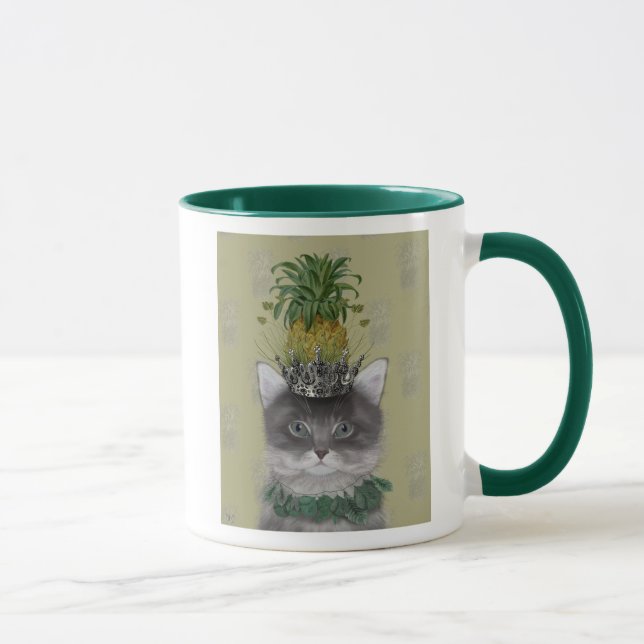 Mug Chat à ananas (Droite)