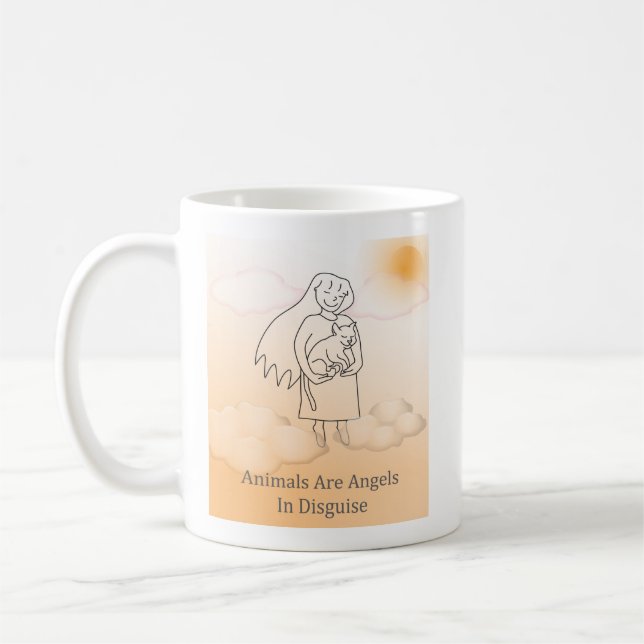 Mug Chat à angle Express® (Gauche)