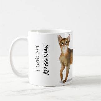Mug Chat abyssinien