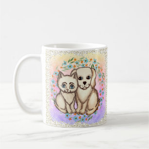 Mug Chat aime chien