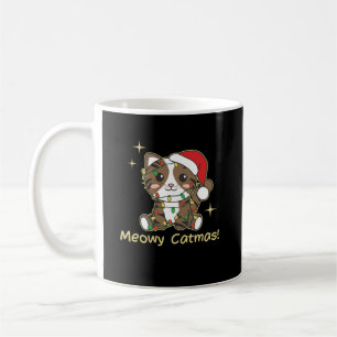 Mug Chat Animaux de Noël Cute Chats Meowy Catmas