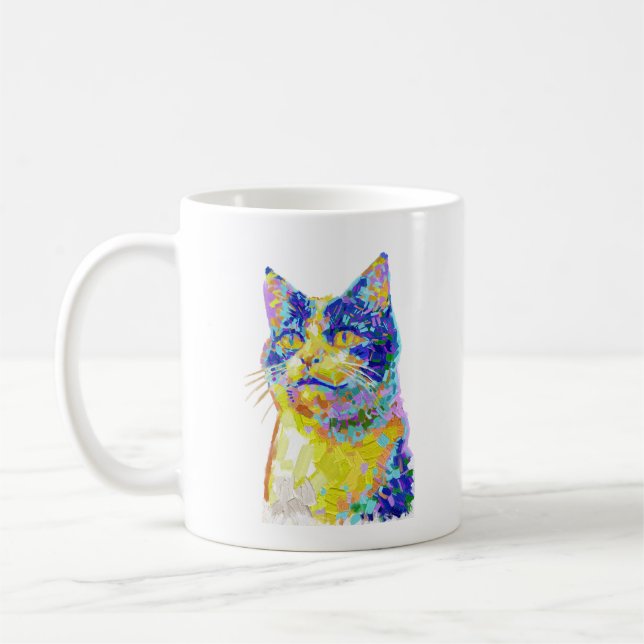 Mug Chat au soleil (Gauche)