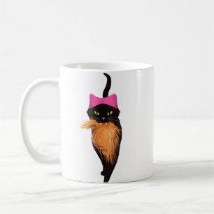 Mug Chat avec Trump Toupee