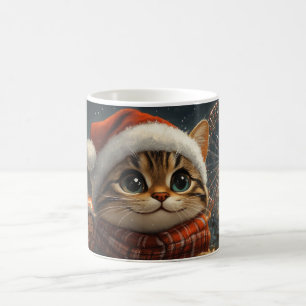 Mug Chat Bengal Montagnes Russes Noël