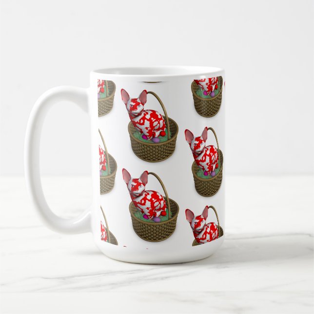 Mug Chat Bunny de Pâques (Gauche)