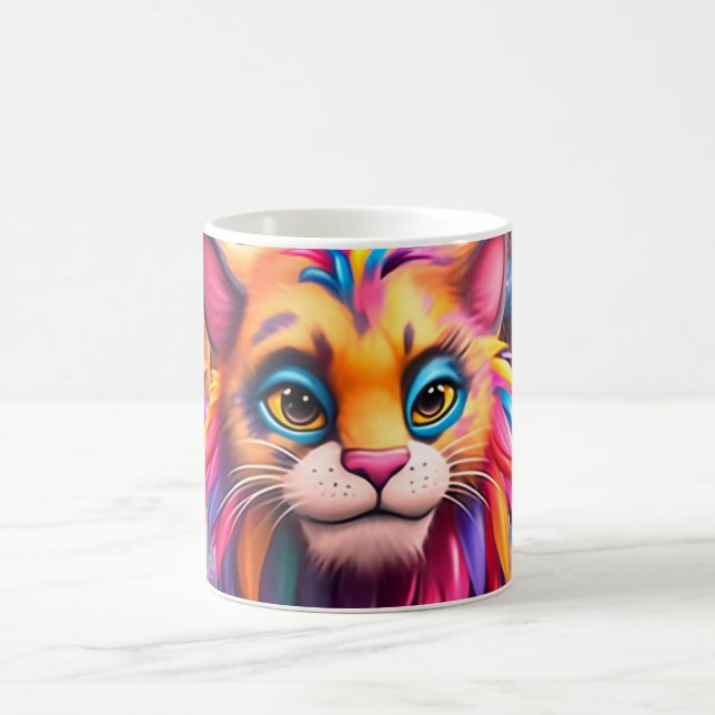 Mug Chat coloré (Centre)
