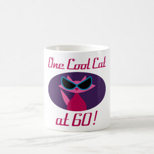 Mug Chat cool 60e anniversaire