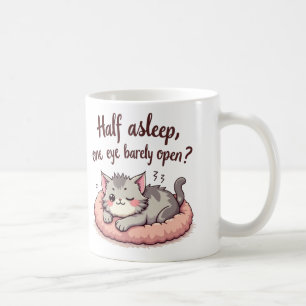 Mug Chat couché