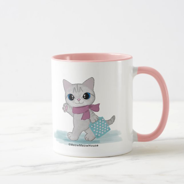 Mug Chat d'achats (Droite)