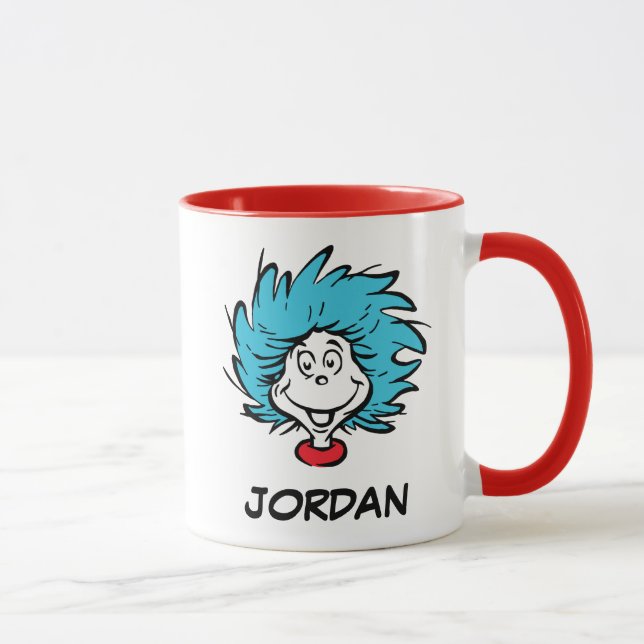 Mug Chat dans la chose Casquette une chose deux - Chos (Droite)