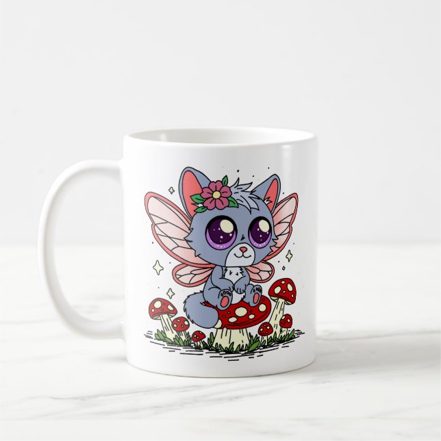 Mug Chat de fée (Gauche)