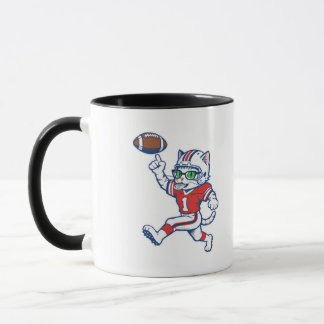 Mug Chat de foot drôle