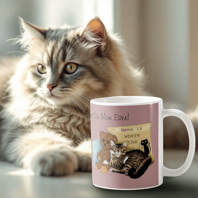 Mug Chat de la Fête des Mères (Créateur téléchargé)