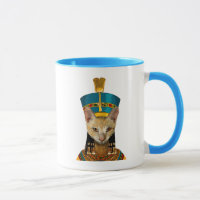 Chat de la reine égyptienne