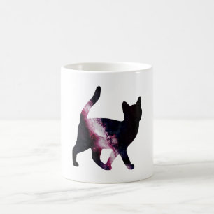 Mug Chat de l'espace de galaxie