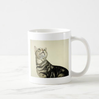 Mug Chat de marbre du Bengale