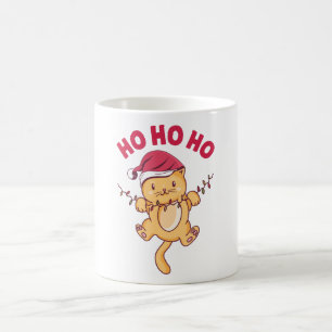 Mug Chat de Noël Ho Ho