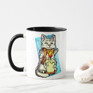 Mug Chat d'hiver