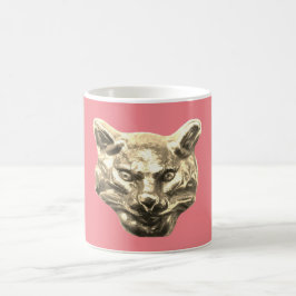 Mug Chat doré