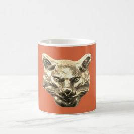 Mug Chat doré