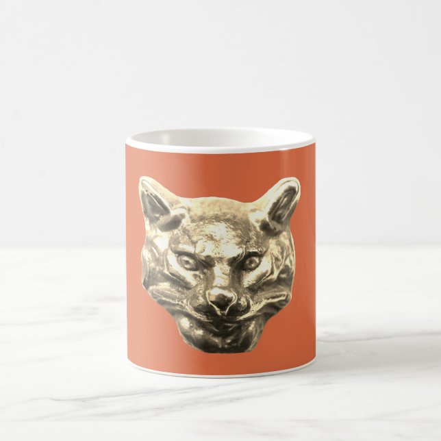 Mug Chat doré (Centre)