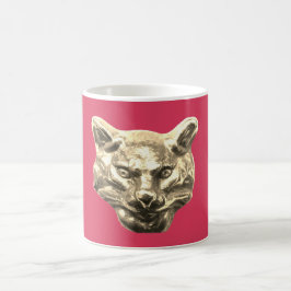 Mug Chat doré