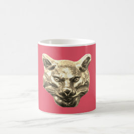 Mug Chat doré