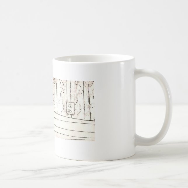 Mug Chat éffrayant (Droite)