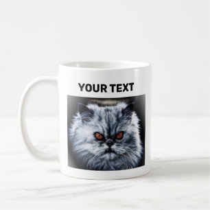 Mug Chat en colère - Personnalisable