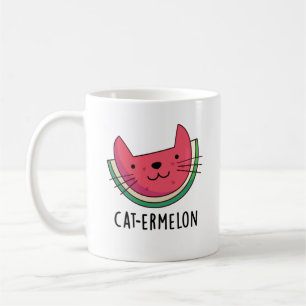 Mug Chat-Ermelon Funny Chat Watermelon Pun
