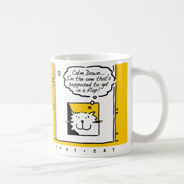 Mug Chat est dans un petit rabat ! Amoureux des chats  (Droite)