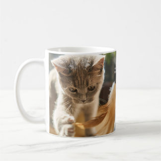 Mug Chat et bouillie de plume