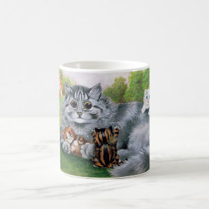 Mug Chat et ses chatons, Louis Wain