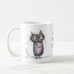 Mug Chat fantaisiste faisant semblant d'écouter - Humo