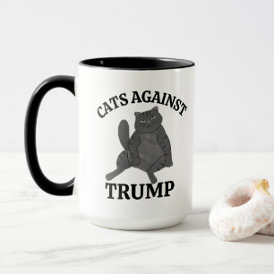 Mug Chat féministe politique drôle Résistance anti-Tru