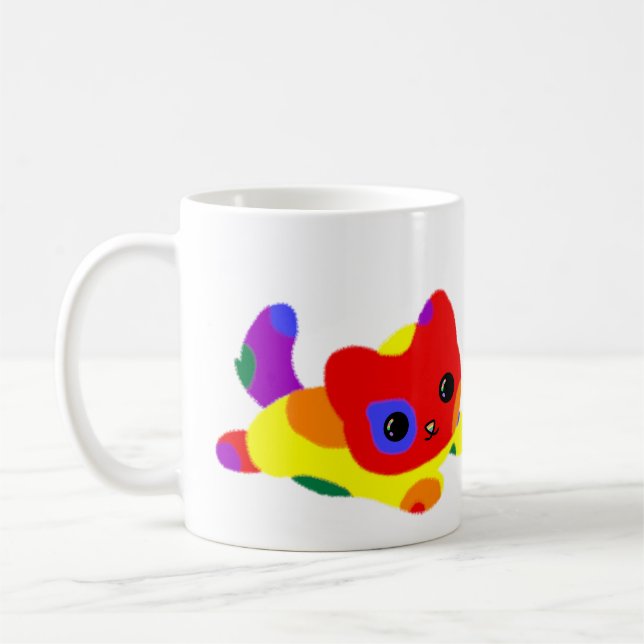 Mug Chat Fierté LGBT+ (Gauche)