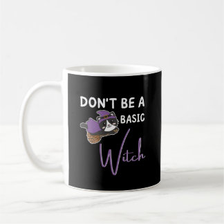 Mug Chat Halloween sorcières ne sont pas une sorcière