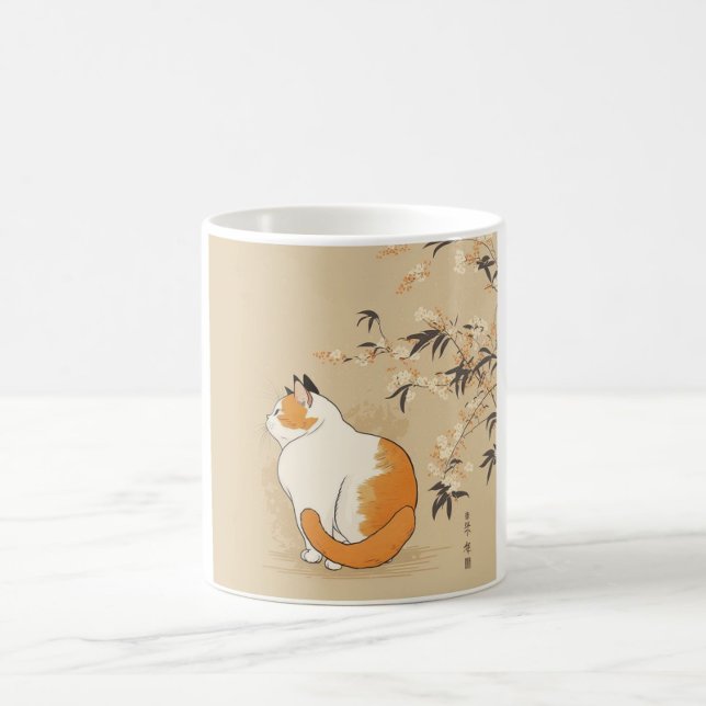 Mug Chat japonais Ukiyoe (Créateur téléchargé)