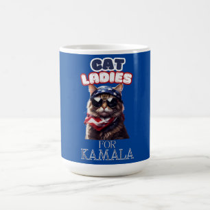 Mug Chat Ladies Pour Kamala USA