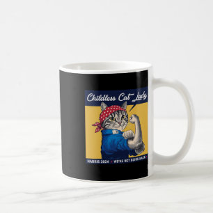 Mug Chat Lady Nous ne rentrons pas Kamala Harris 2024
