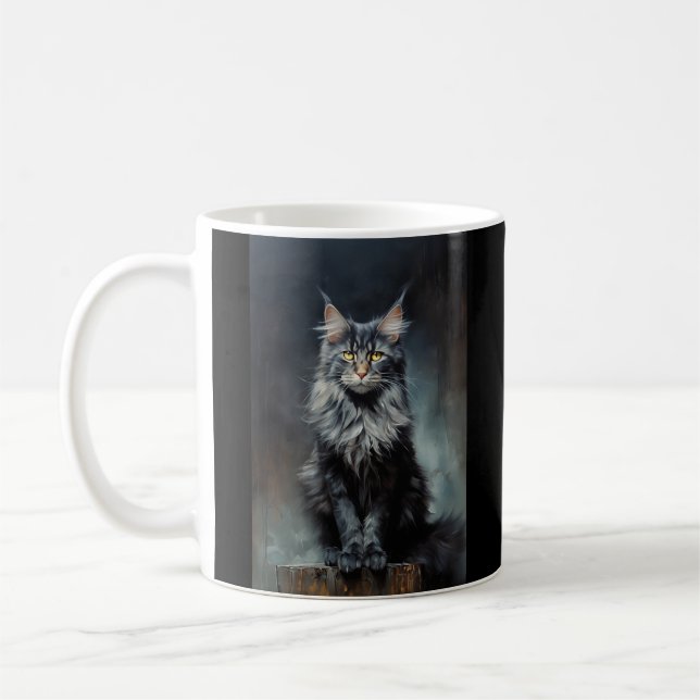 Mug chat Maine Coon (Gauche)