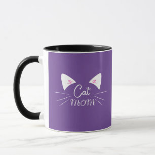 Mug Chat Maman Mère Amour Maman Kitty Mignonne Mignonn
