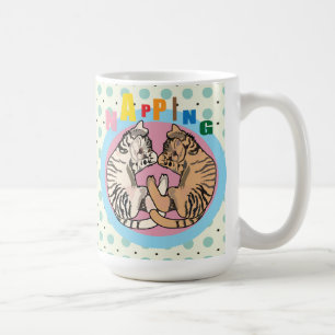 Mug chat nappé