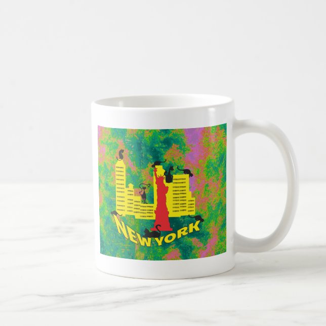 Mug Chat NEW YORK (Droite)