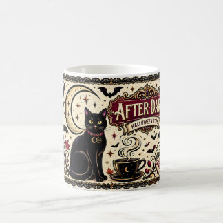Mug Chat Noir After Dark | Café sorcière d'Hallowe