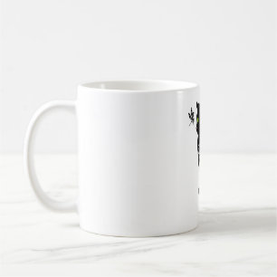 Mug Chat noir aux yeux verts