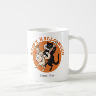 Mug Chat noir et lapin Roguish CC1053 Halloween