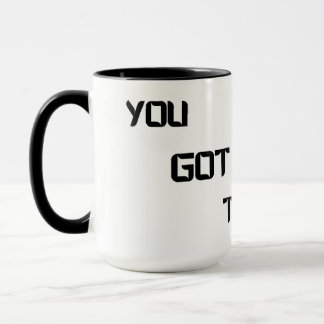 Mug Chat Noir Rétro "Vous Y Arriverez"