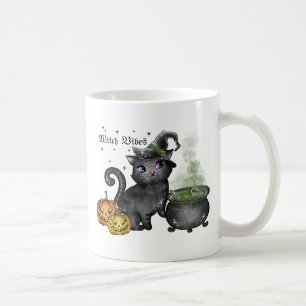 Mug Chat noir sorcière Vibes sorcières