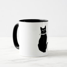 Chat noir vintage